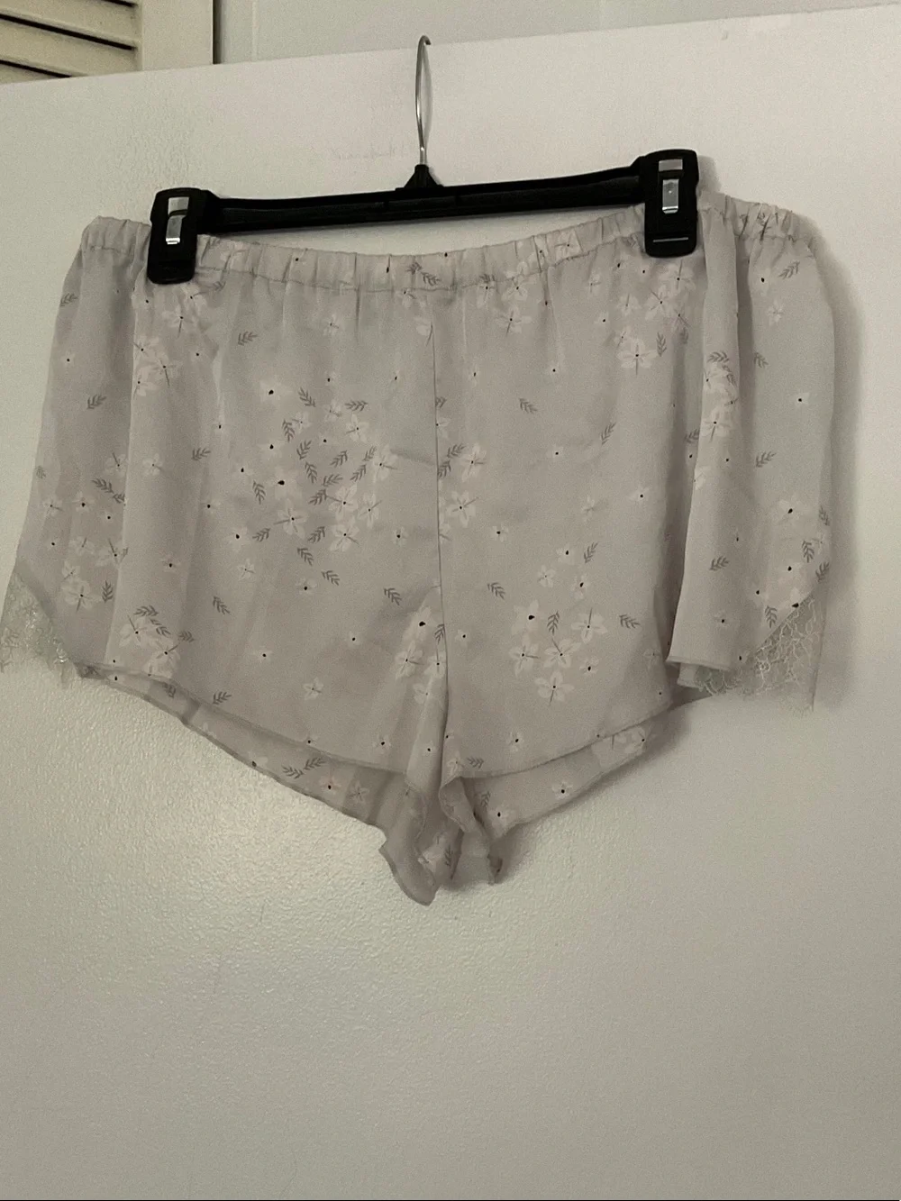 Victoria’s Secret silk & lace sleep bottoms